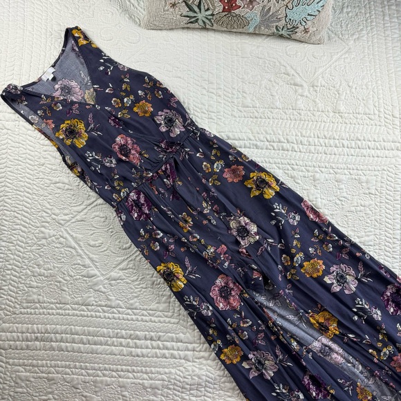 Charming Charlie Floral Romper Dress - Picture 2 of 11